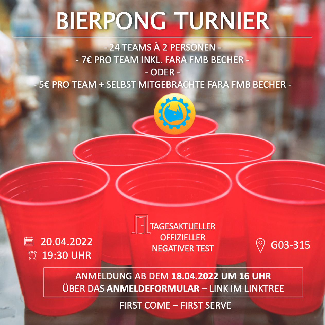 Bierpong Turnier Nr. 5